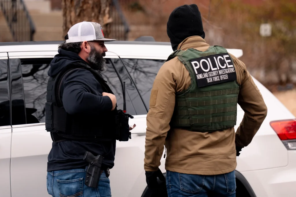 ICE officers in Missouri